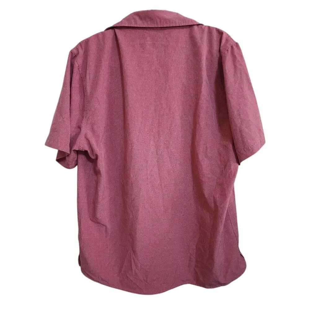 Avalanche UPF 50+ Performance Men's Woven Short Sleeve Shirt Size Large - Picture 5 of 6